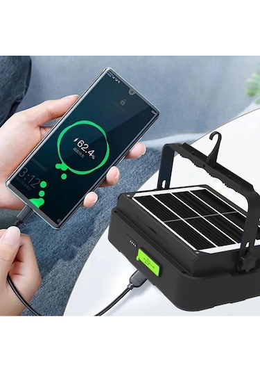 Wison 150w Güneş Enerjili Solar Kamp Feneriprojektör Ws-5570 1 Adet