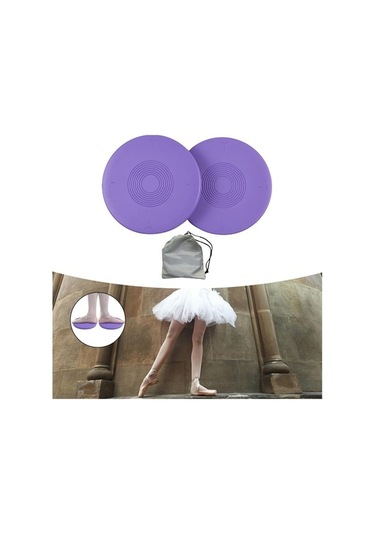 Ganzhoushop Tahtası Suntek Sporları Mor Bale Dönme Cihazı Evde Egzersiz Adet 2 Vr Mor