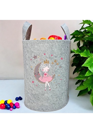 Özel Tasarım Prenses Bebek Çocuk Odası Düzenleyici Saklama Kutusu