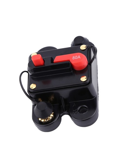 Xiyyadms 12v Otomobil Devre Kesici - 150a Yeniden Kurulan Sigorta Kutusu, Akım Aşımı Koruma, Kolay Kullanım Anahtarlı, Alüminyum Alaşımlı Diğer