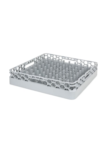 Bora Plastik Bulaşık Kaseti Tabak Yıkama Gri