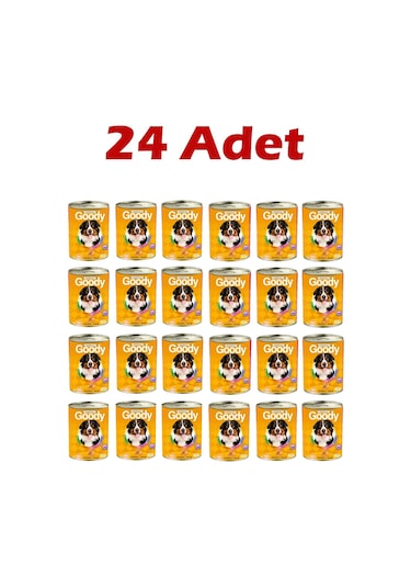 Goody Tavuklu Yetişkin Köpek Konservesi 24 x 400 G
