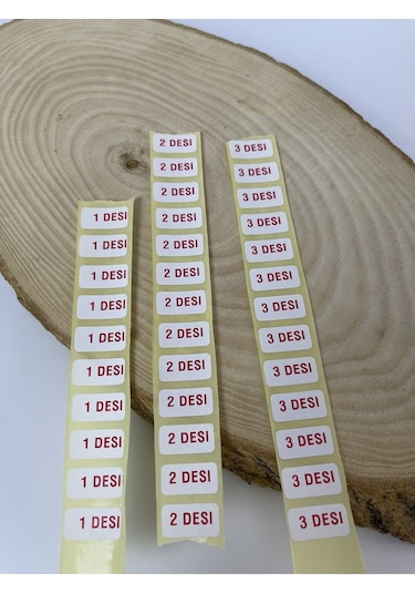Desi Yazılı Yapışkanlı Etiket 300 Adet