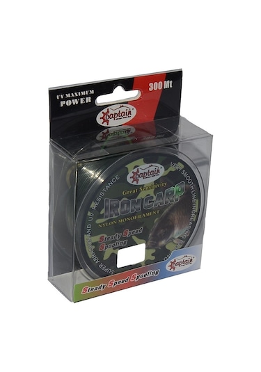 Captain İron Carp 300mt Monofilament Misina Kamuflaj 0.50 mm