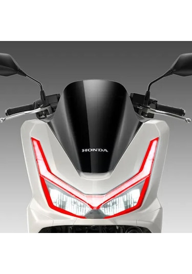 Gogo Far Üstü Film Kırmızı Geniş Model - Honda Pcx 2025