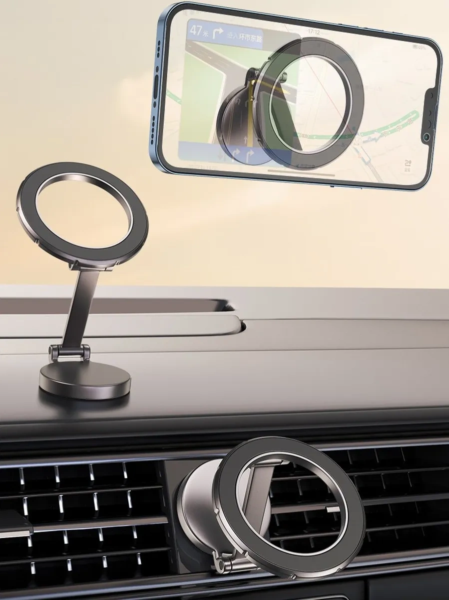 Alevale Araba İçin Magsafe Manyetik Telefon Tutucu 396267937 Siyah