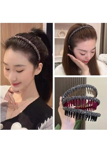 None Saç Bandı 168783453 Siyah