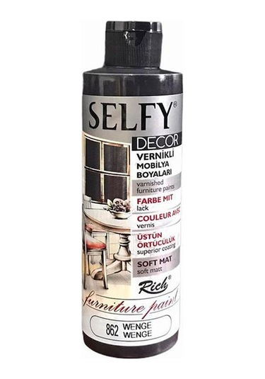 Rich Selfy Decor Vernikli Boya Wenge 240Cc