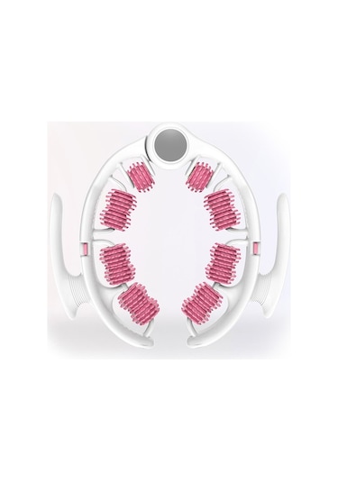 Ev Yoga Ayarlanabilir Halka Klips Bacak Silindiri Bacak Masaj Cihazı X91m0q Pembe