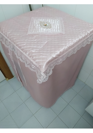 ÇAMAŞIR VE KURUTMA MAKİNESİ ÖRTÜSÜ SATEN KUMAŞ
