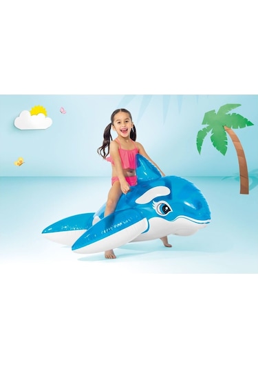 Ibn58523 Şeffaf Balina Binici 152 x 114 CM - Vardem Oyuncak