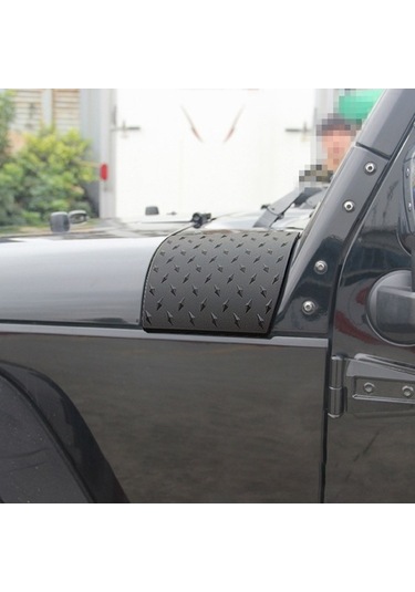 Wondernest Jeep Wrangler Jk 2007-2017 A Sütunu Sarma Açısı Kapağı - Araba Aksesuarı Diğer