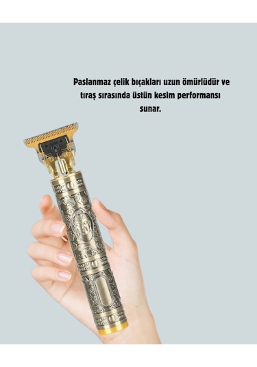 Taşınabilir Alüminyum Gövdeli Tıraş Makinesi