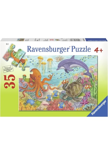Ravensburger Okyanus Canlıları Puzzle 35 Parça