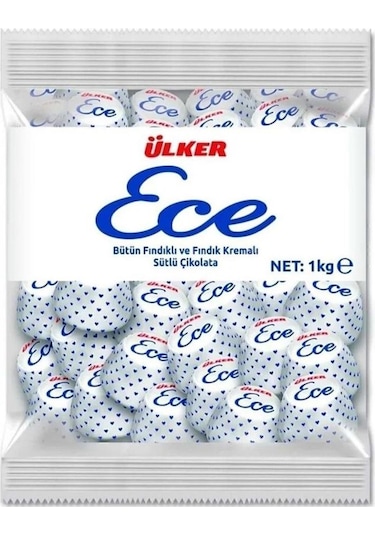 Ülker Ece İkramlık Fındıklı Çikolata 1 KG