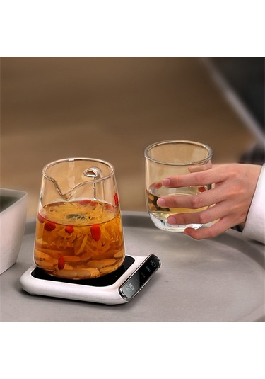 Taşınabilir Isıtmalı Bardak Altlığı Kahve Kupa Isıtıcıları Usb Isıtıcı Siyah