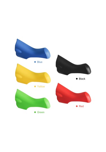 Monyee Shimano 4700/5800/6800 Vites Kolu Koruyucu Kılıfı - Silikon Malzeme - Siyah Renk - Yol Bisikleti Uyumlu Çok Renkli