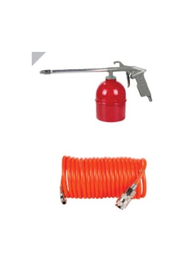 Hava Tabanca Seti Kompresör Seti 5 Parçalı