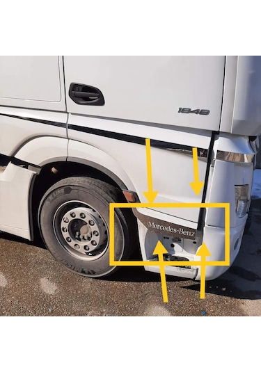 Actros Kapı Altı Kromları Sağ Sol Takım