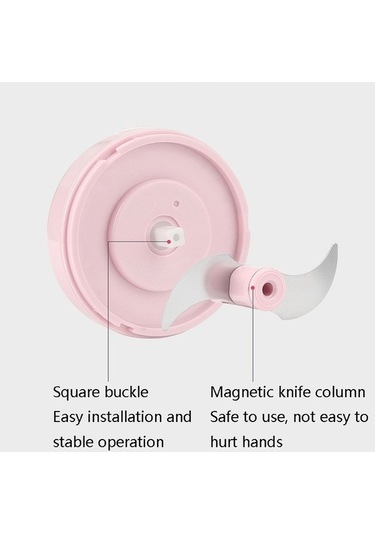 Pazly Cbtx Elektrikli Usb Şarjlı Kırma Sarımsak Soyma Cihazı, Kablosuz Mini Sarımsak Kesici Yeşil, Küçük Ve Hafif Yeşil