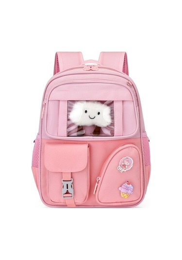 Çocuk Çantası Karikatür Sevimli Rahat Küçük Okul Çantası Czckck Pembe