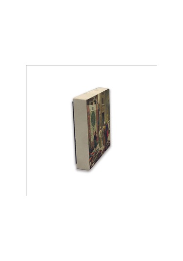 Halı Tüccarı Osman Hamdi Bey, 1888 Baskılı Taş Magnet 5x5