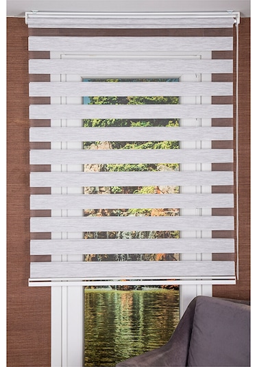 Koçtaş Plus Bambu Zebra Stor Açık Gri 19ob