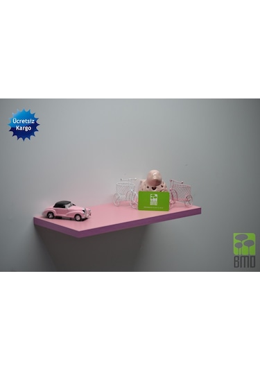 Peakdizayn Tekli Duvar Rafı 50 Cm Renkli