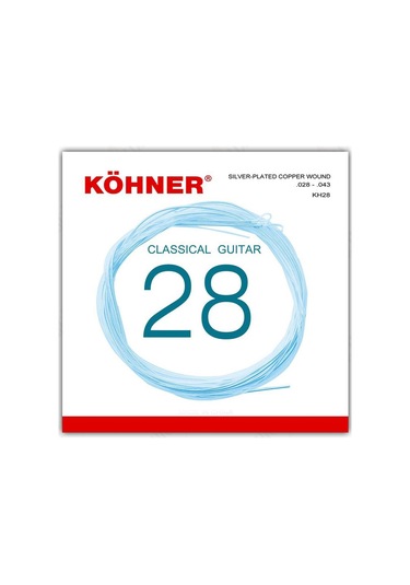 Köhner Kh-28 Profesyonel Klasik Gitar Teli 0.28