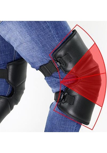 Novahub Yeşil Termal Store Rüzgar Pedleri Motosiklet Kol Kalınlaşmak Isıtıcıları Geçirmez Diz Yd Yeşil