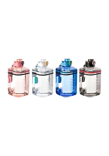 Monyee Siyah 2.2l Spor Suluk, Geniş Açık, Taşıma Kordonu, 60 C'den Düşük Sıcaklık Sınırı, Sporcu Ve Öğrencilik İçin Elverişli 2200ml Siyah