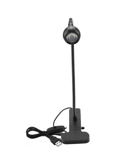 Maoyaya Usb Led Masa Lambası, Esnek Klipsli, Siyah Beyaz, Okuma Ve Çalışma Işığı Diğer