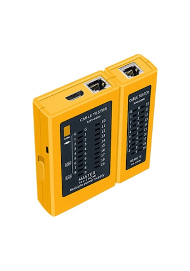 Konesam Rj45 Ve Hdmı Bağlantı Test Aleti - Hatalı Kabloları, Kısa Devreleri Ve Açık Devreleri Hızlı Tespit Edin - Pil Dahil Değil