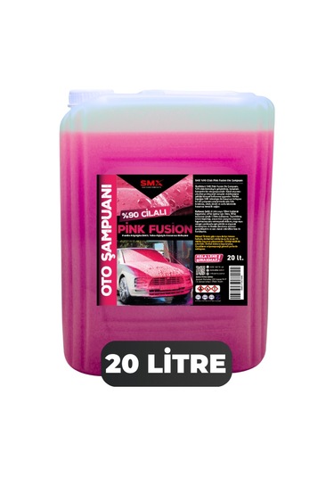 Smx %90 Cilalı Pink Fusion Oto Şampuanı 20 Lt