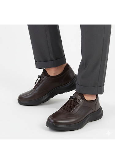 Libero 1071 Çok Hafif Hakiki Deri Erkek Ayakkabı Kahve