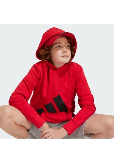 Adidas Je1389 J Bl Ft Hd 280 Çocuk Sweatshirt Kırmızı