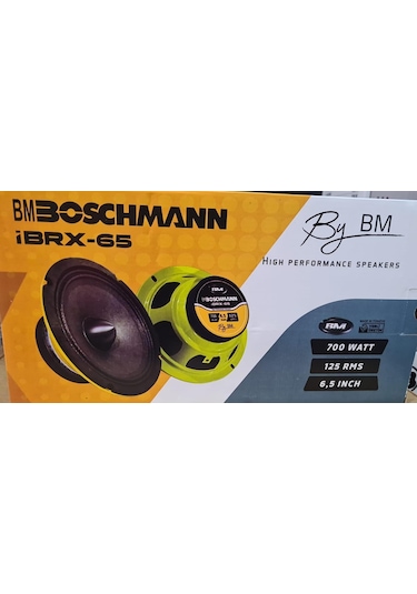 Boschmann İbrx-65 Midrange 16cm 700 Watt 125 Rms 2 Adet