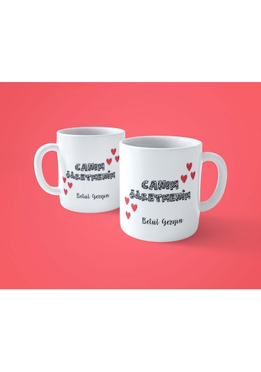 Kişiye Özel Canım Öğretmen Baskılı Kupa