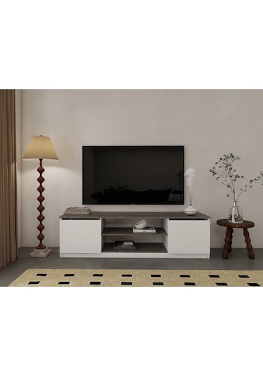 Bade Tv Ünitesi Hanoi Beyaz Beyaz