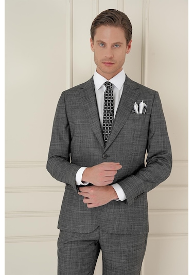 Efor Tk 906 Slim Fit Antrasit Spor Takım Elbise Antrasit
