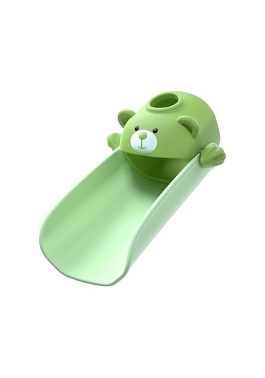 Ankatek Yeşili Yeşil Ve Su Silikon Sıçrama Karikatür Çocuk Anti-haşlanma Dh Yeşil Yeşil