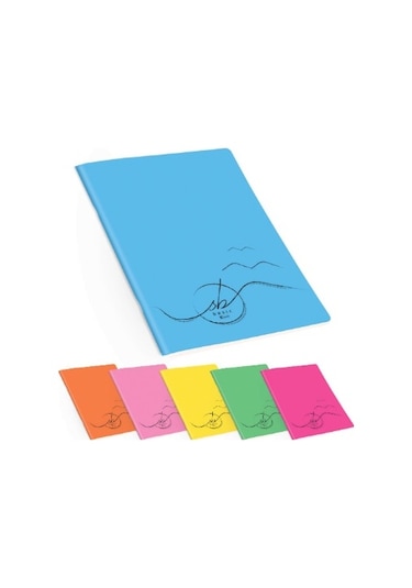 Keskin Color Basic 96 Yaprak A4 Defter Kareli 2 Adet Çok Renkli