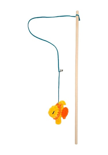 Jooys Catnip'li Kadife Melek Balığı Kedi Oltası