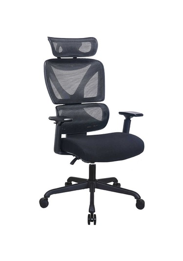 Unique-sx Yönetici Ve Çalışma Koltuğu - Siyah 74x119.5-129x65.5 Cm