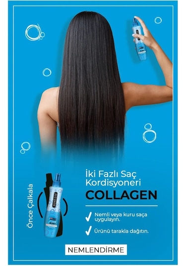 Kolajen Çift Fazlı Kondisyoner Fön Suyu 240 Ml - Mrfs