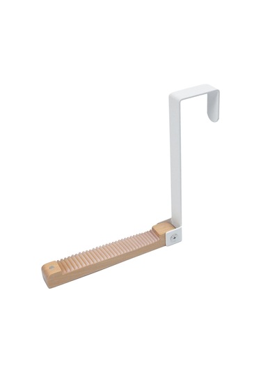 Suntek Üzerinde Katlanabilir Portatif Kapı Kancası Beyaz Çok Renkli