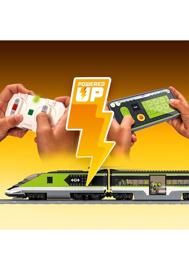 City Ekspres Yolcu Treni 60337 Çok Parçalı Yapı Oyuncağı