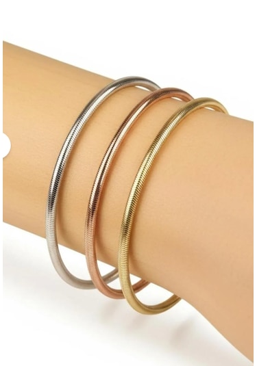 14 Ayar Esnek Altın Bileklik Altın