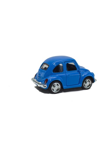 Metal Vosvos Çek Bırak Model Araba Mavi