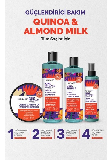 Urban Care Kind Rituals Kinoa Almond Oil Saç Bakım Toniği 200 ML